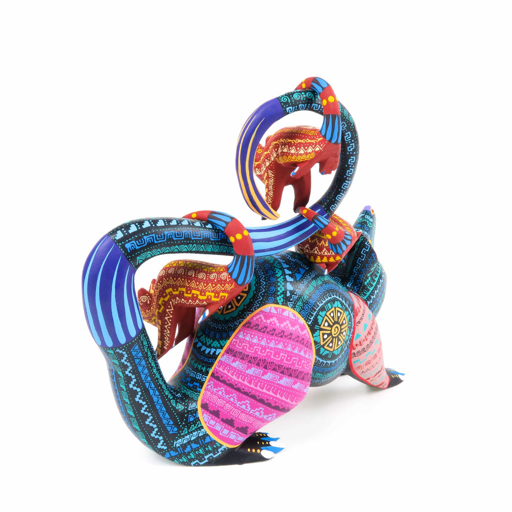 Opossum Family - Oaxacan Alebrije Wood Carving – VivaMexico.com