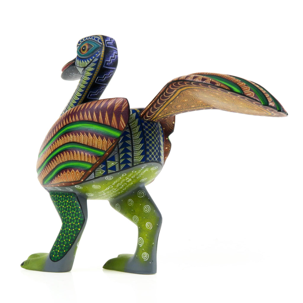 Ostrich - Oaxacan Alebrije Wood Carving – VivaMexico.com - Mexican Art