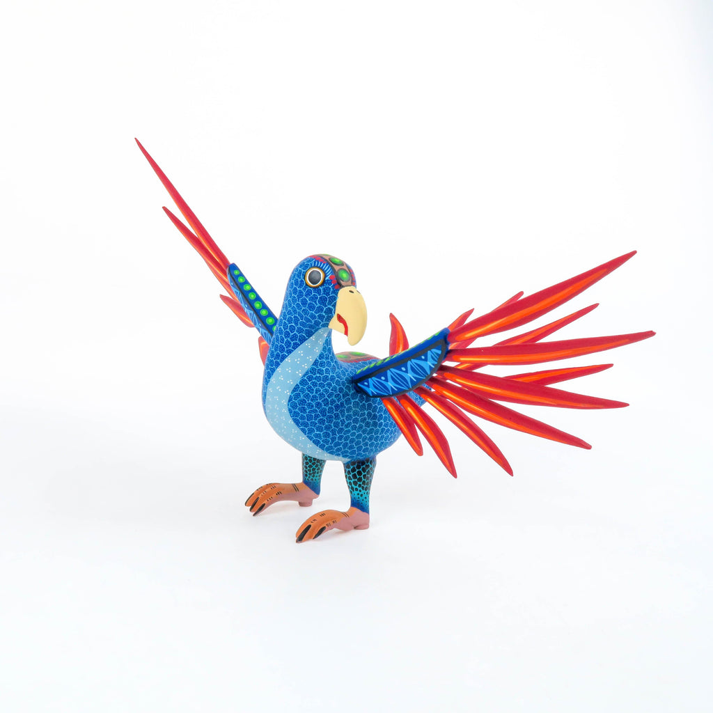 Parakeet - Oaxacan Alebrije Wood Carving – VivaMexico.com