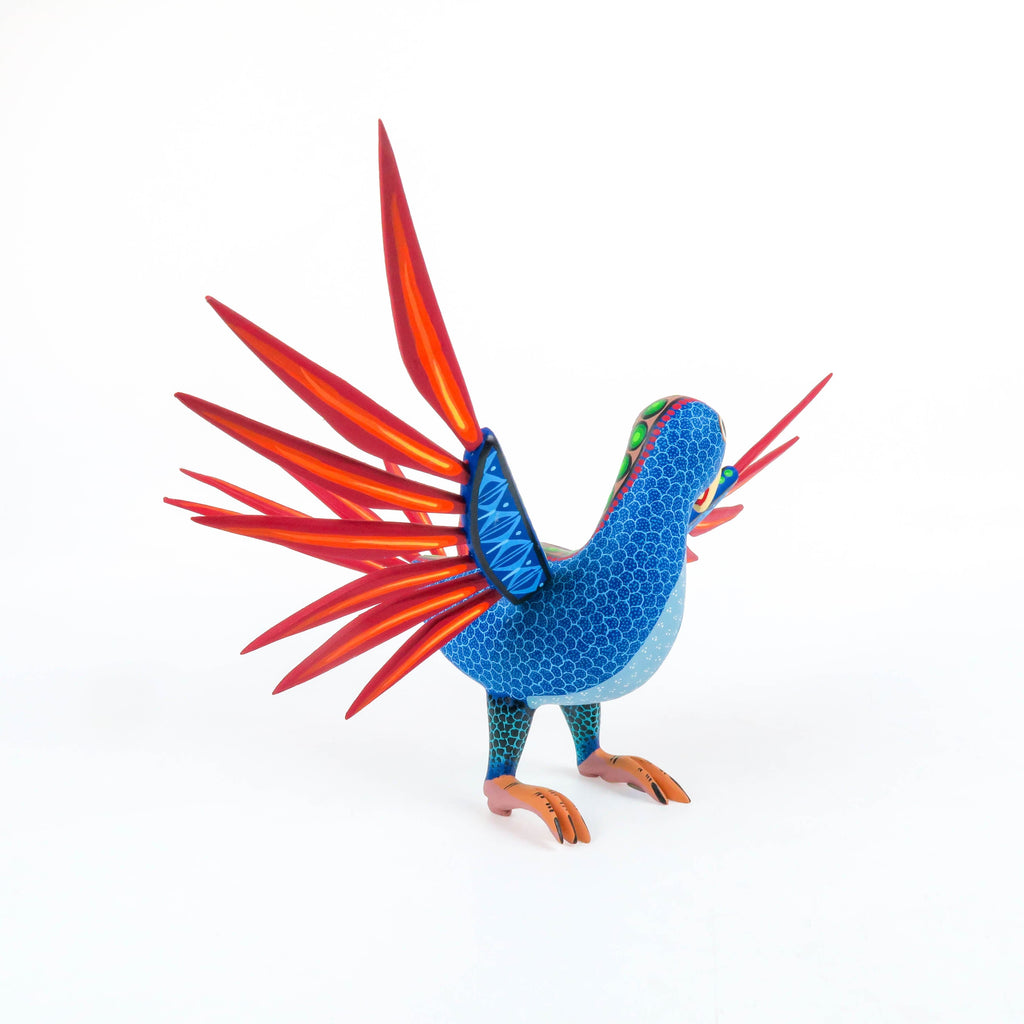Parakeet - Oaxacan Alebrije Wood Carving – VivaMexico.com