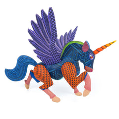 Pegasus Horse - Oaxacan Alebrije Wood Carving – VivaMexico.com