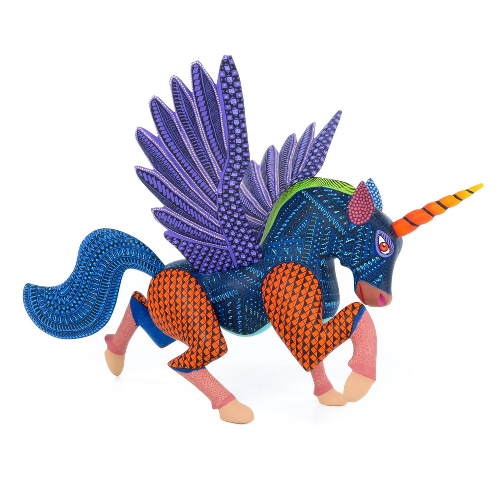 Pegasus Horse - Oaxacan Alebrije Wood Carving – VivaMexico.com