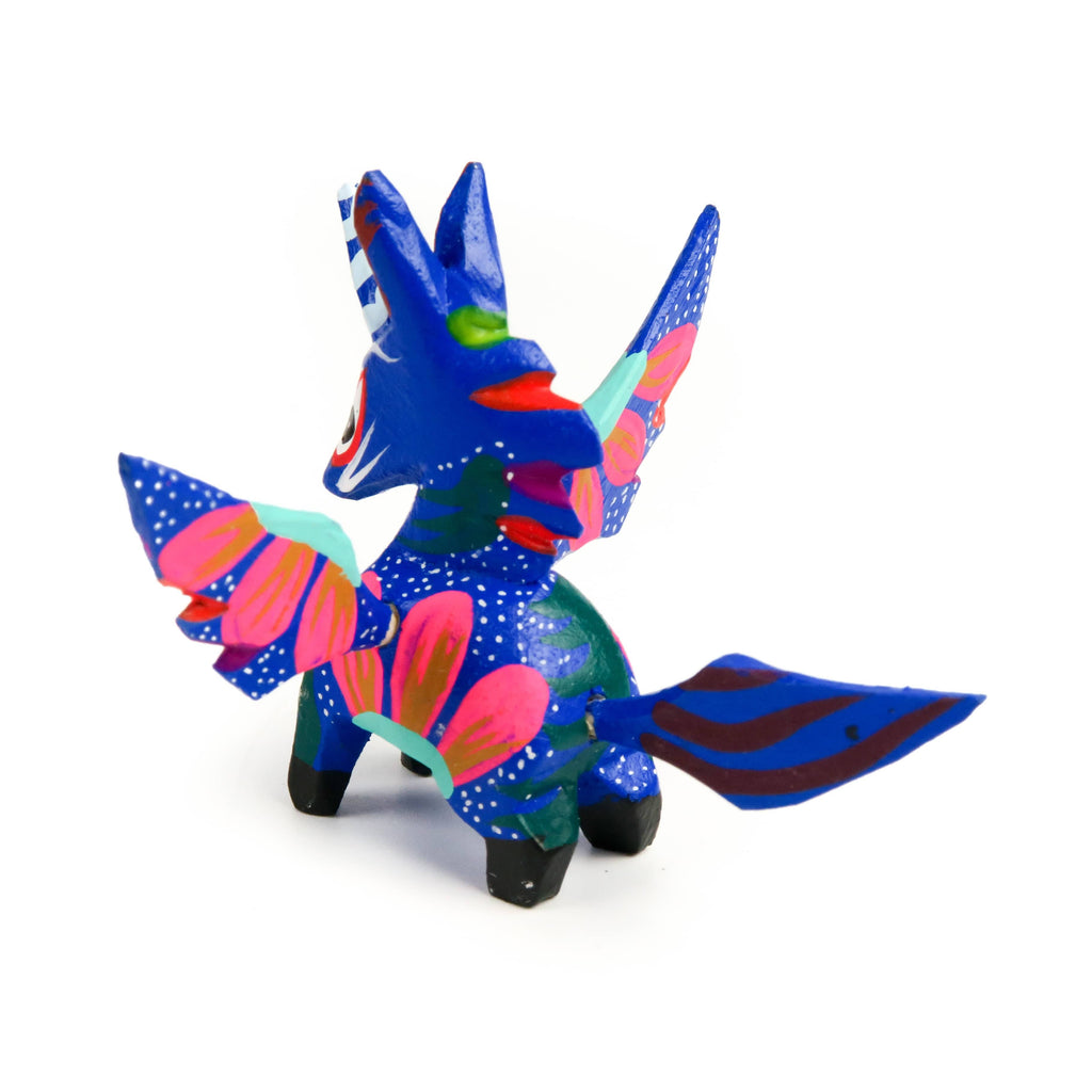 BE-003 ビザンツ帝国 アレクシオス3世 ビロン製アスプロン・トラッキー貨 Pegasus Mini Oaxacan Alebrije Wood Carving Mexican Folk Art