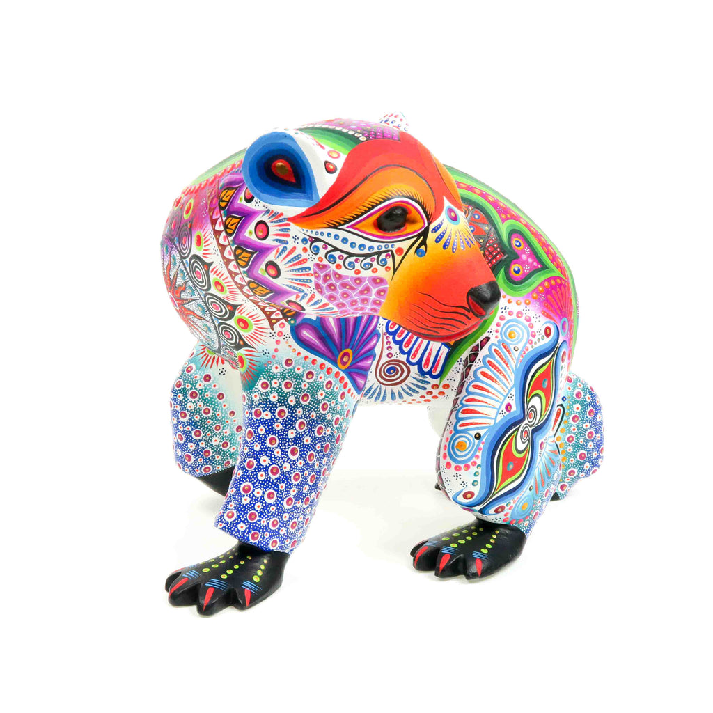 Polar Bear - Oaxacan Alebrije Wood Carving Sculpture – VivaMexico