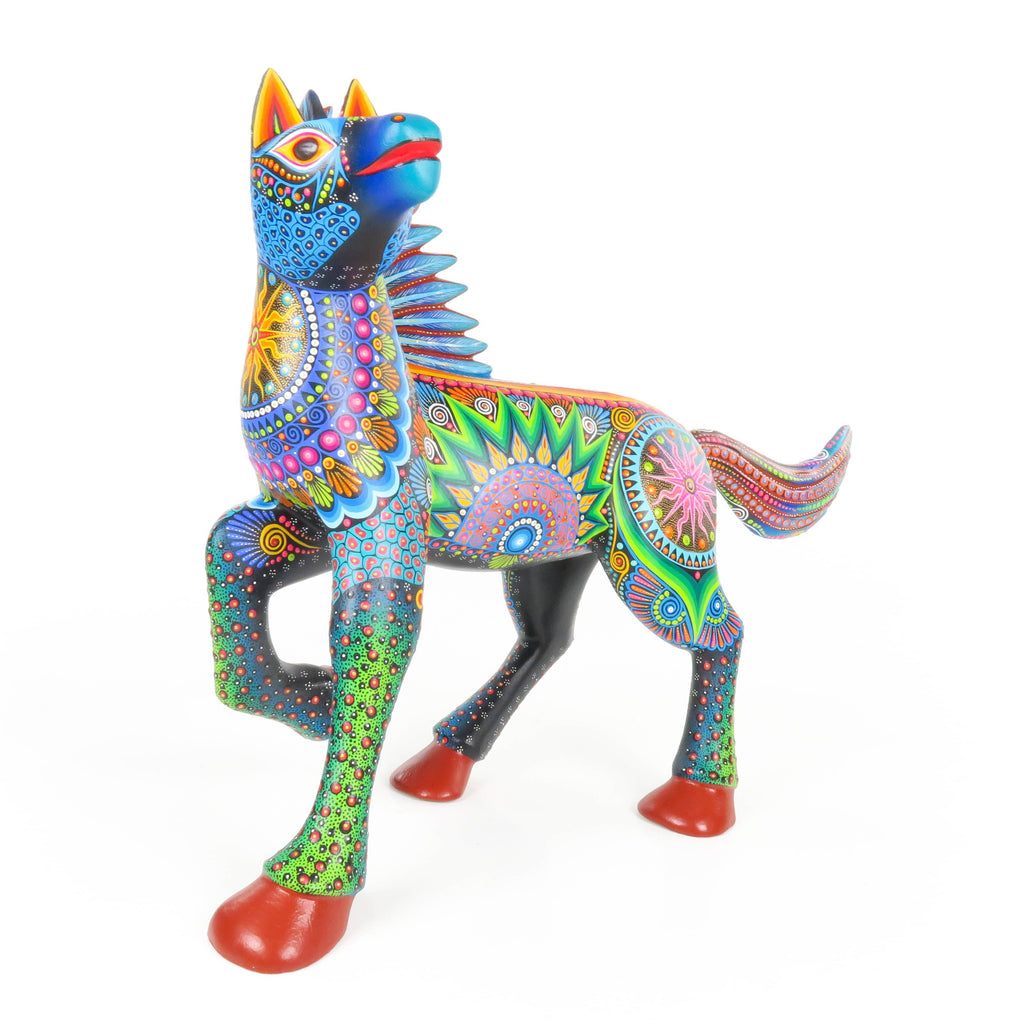 Prancing Horse - Oaxacan Alebrije Wood Carving – VivaMexico.com