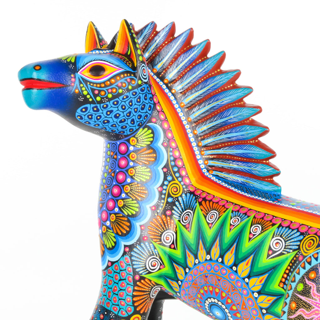 Prancing Horse - Oaxacan Alebrije Wood Carving – VivaMexico.com