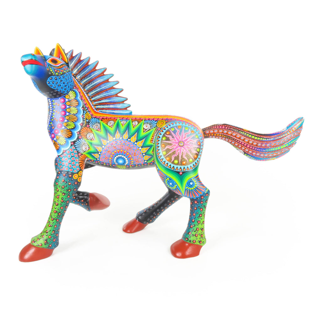 Prancing Horse - Oaxacan Alebrije Wood Carving – VivaMexico.com