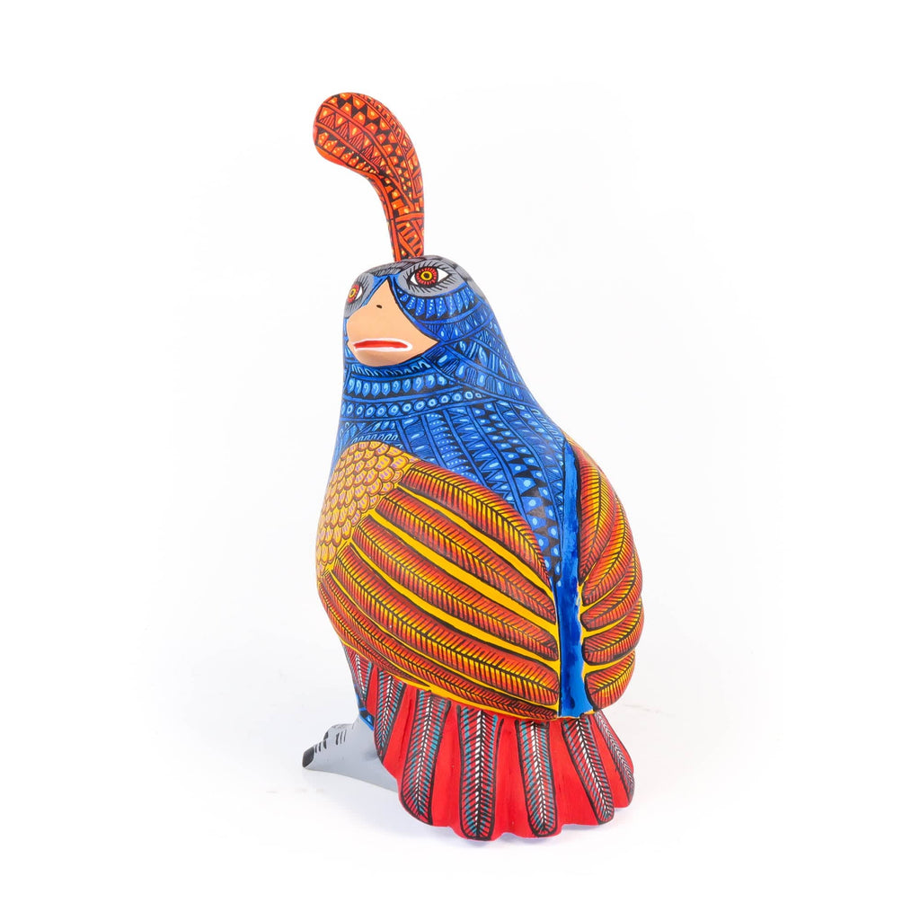 【激レア10インチアナログ】bird 童神 新品未開封 Quail - Oaxacan Alebrije Wood Carving – VivaMexico.com - Mexican Art