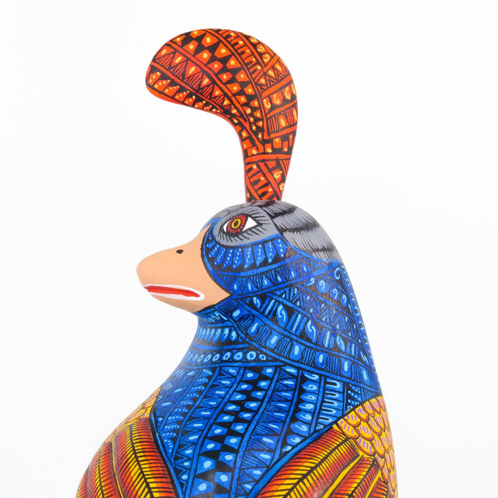 Quail - Oaxacan Alebrije Wood Carving – VivaMexico.com - Mexican Art