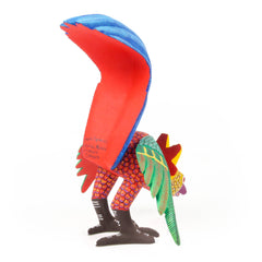 Rooster - Oaxacan Alebrije Wood Carving – VivaMexico.com - Mexican Art
