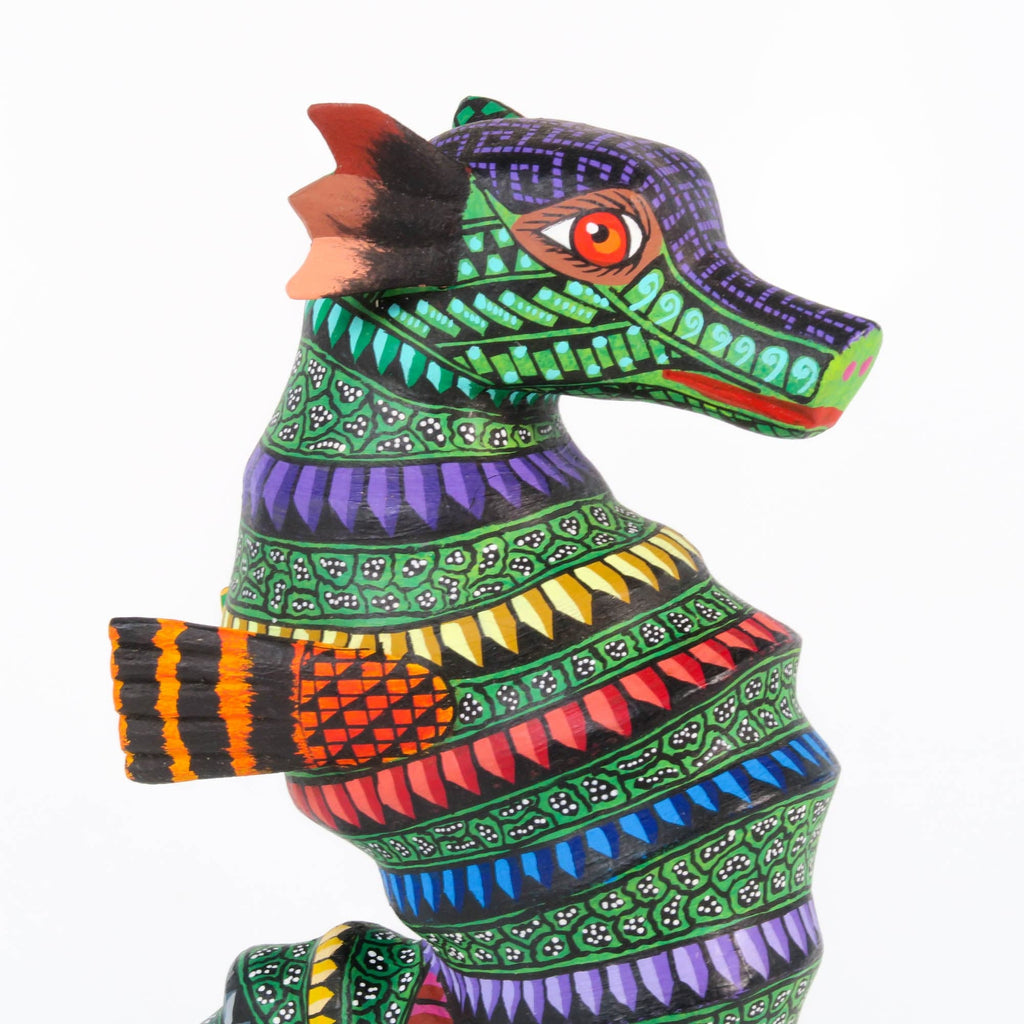 Seahorse - Oaxacan Alebrije Wood Carving – VivaMexico.com