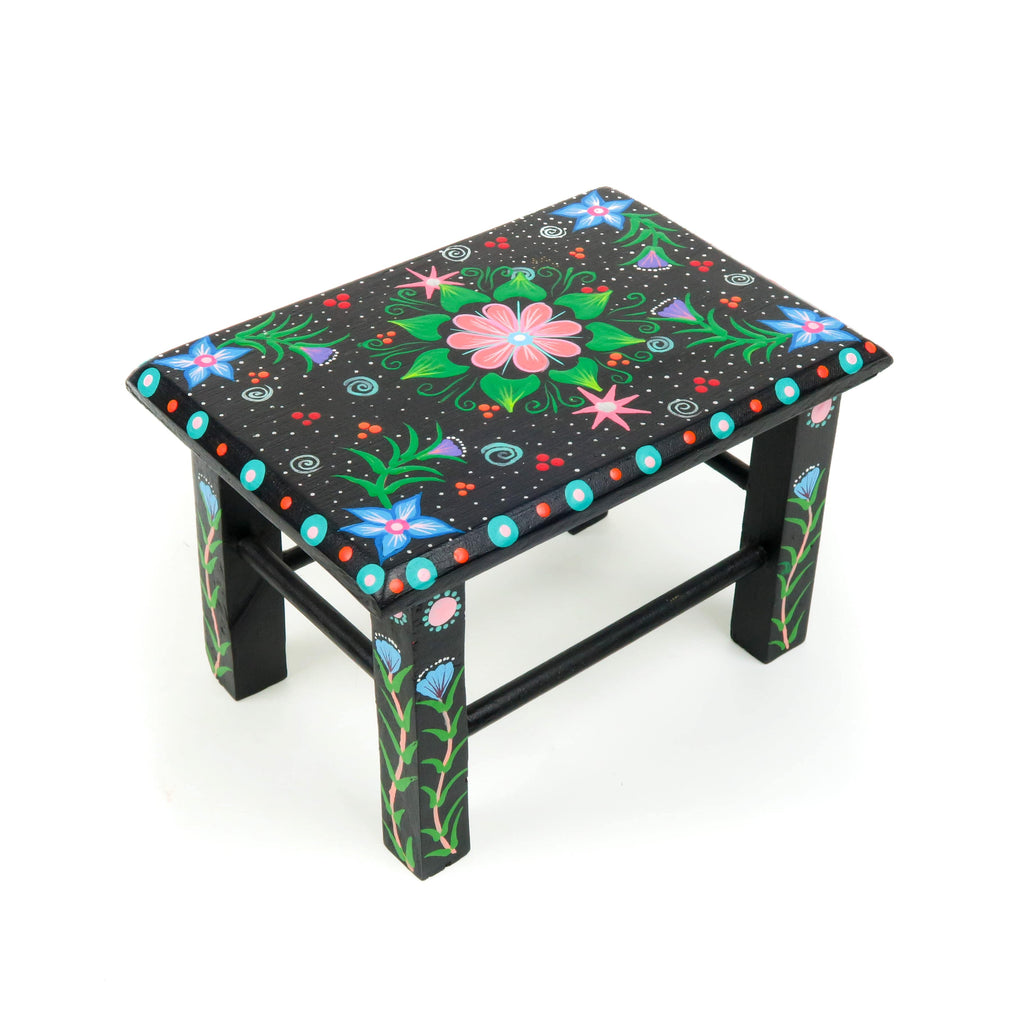 Table & Chairs - Oaxacan Wood Carving – VivaMexico.com - Mexican Art