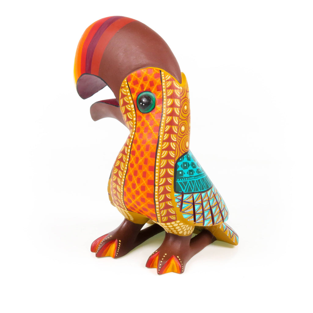 Toucan - Oaxacan Alebrije Wood Carving – VivaMexico.com - Mexican Art