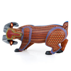 Turning Bighorn Ram - Oaxacan Alebrije Wood Carving – VivaMexico