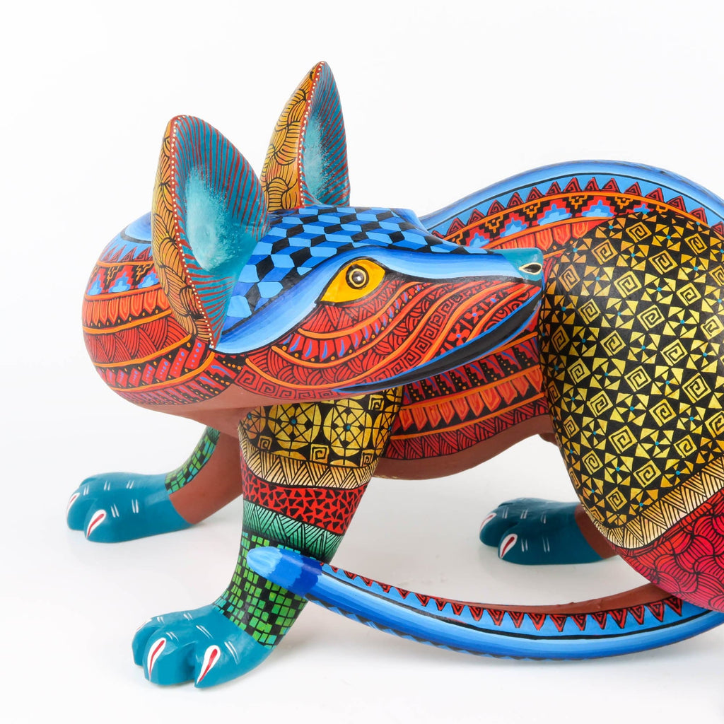 Turning Fox - Oaxacan Alebrije Wood Carving – VivaMexico.com