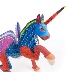 Unicorn - Oaxacan Alebrije Wood Carving – VivaMexico.com - Mexican Art