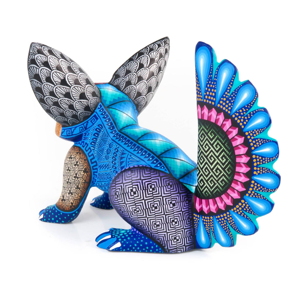 Vibrant Fox - Oaxacan Alebrije Wood Carving – VivaMexico.com