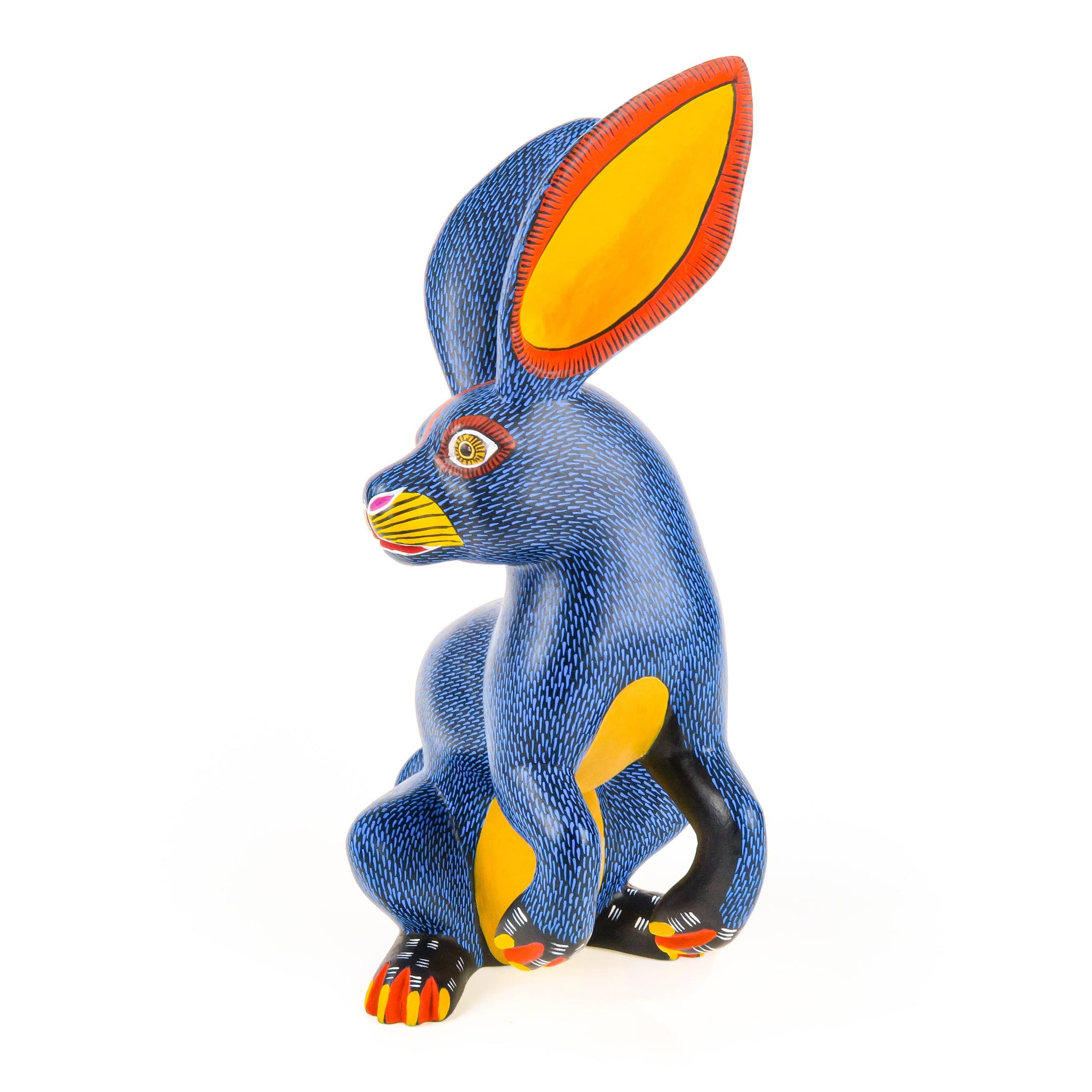 Vigilant Rabbit - Oaxacan Alebrije Wood Carving – VivaMexico.com ...