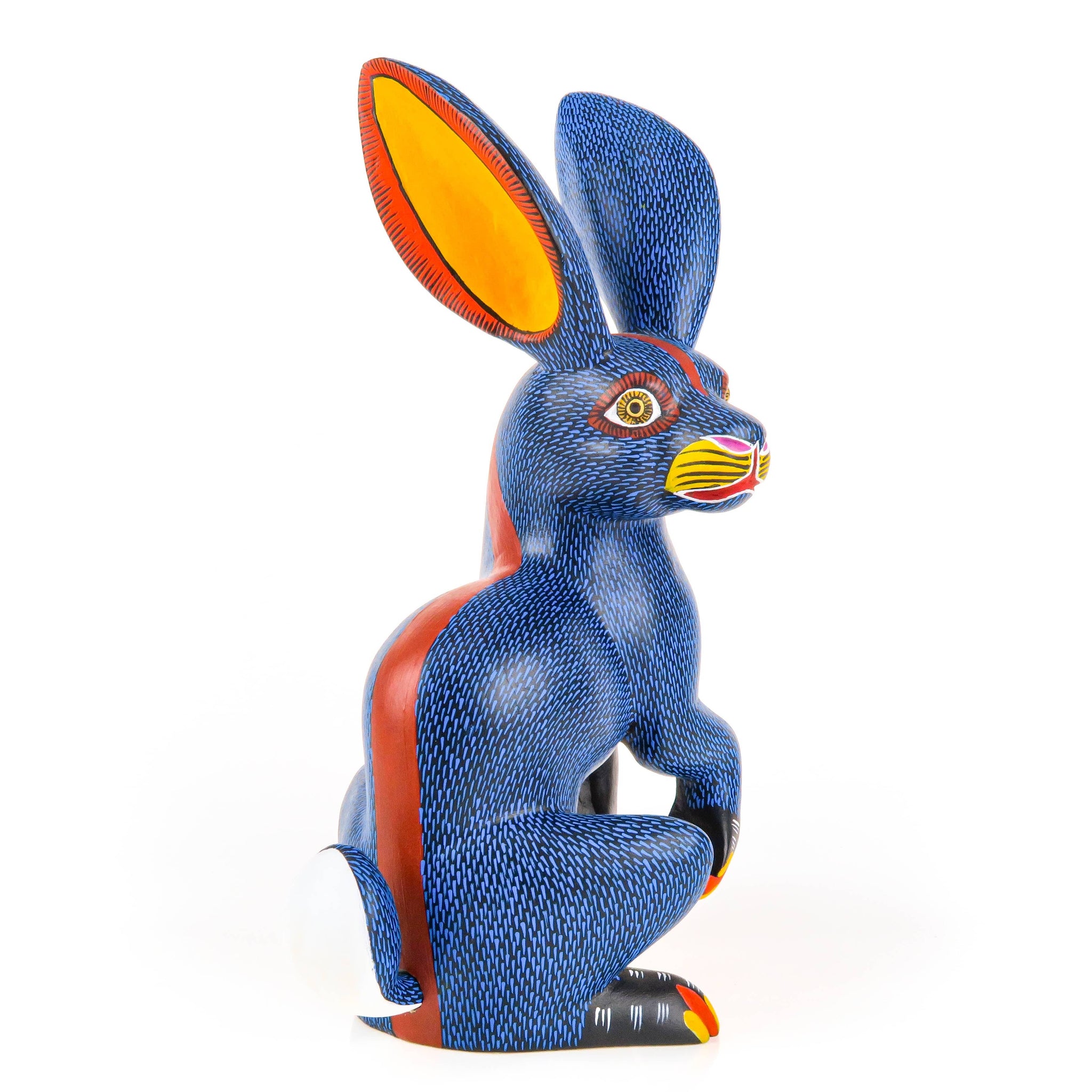 Vigilant Rabbit - Oaxacan Alebrije Wood Carving – VivaMexico.com ...