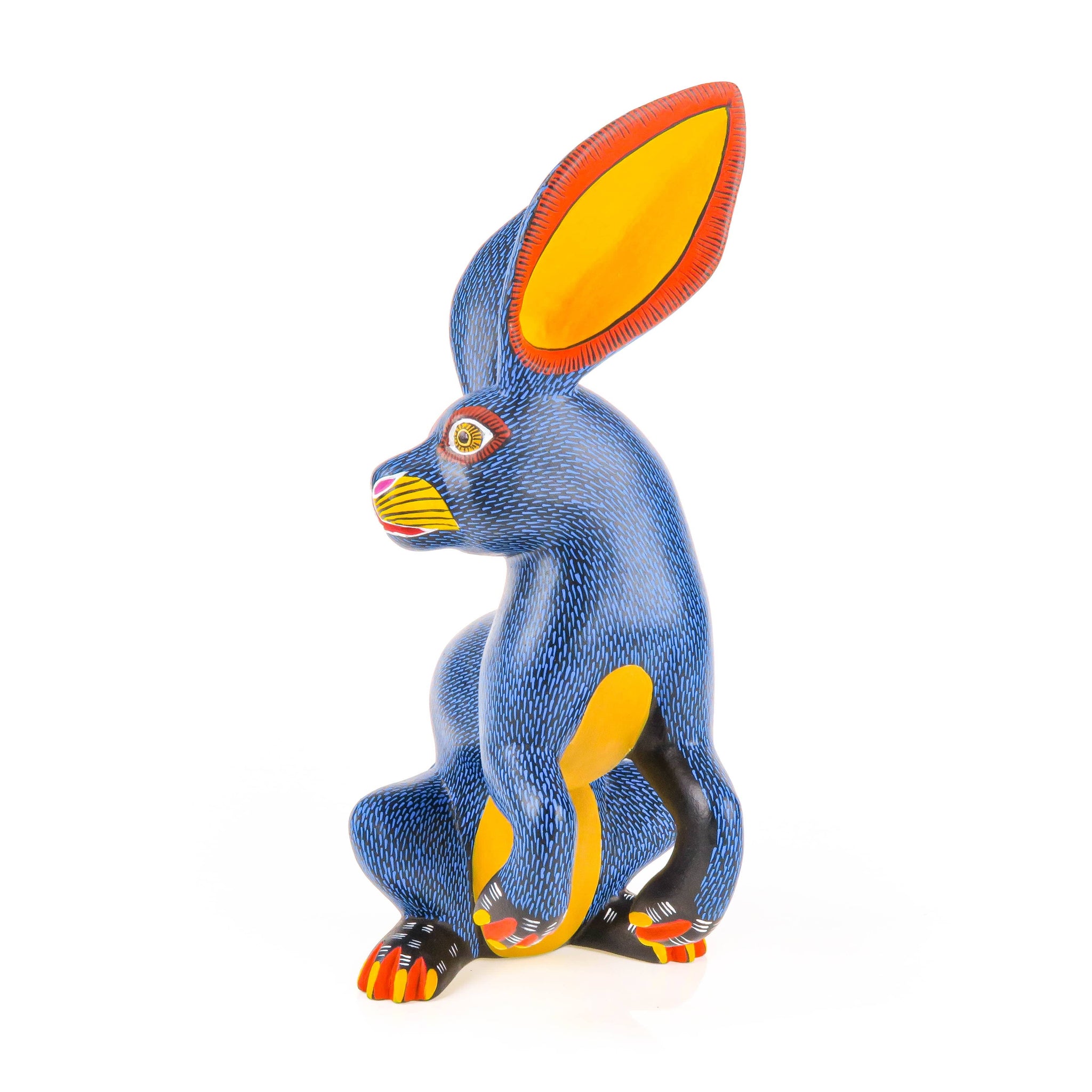 Vigilant Rabbit - Oaxacan Alebrije Wood Carving – VivaMexico.com ...