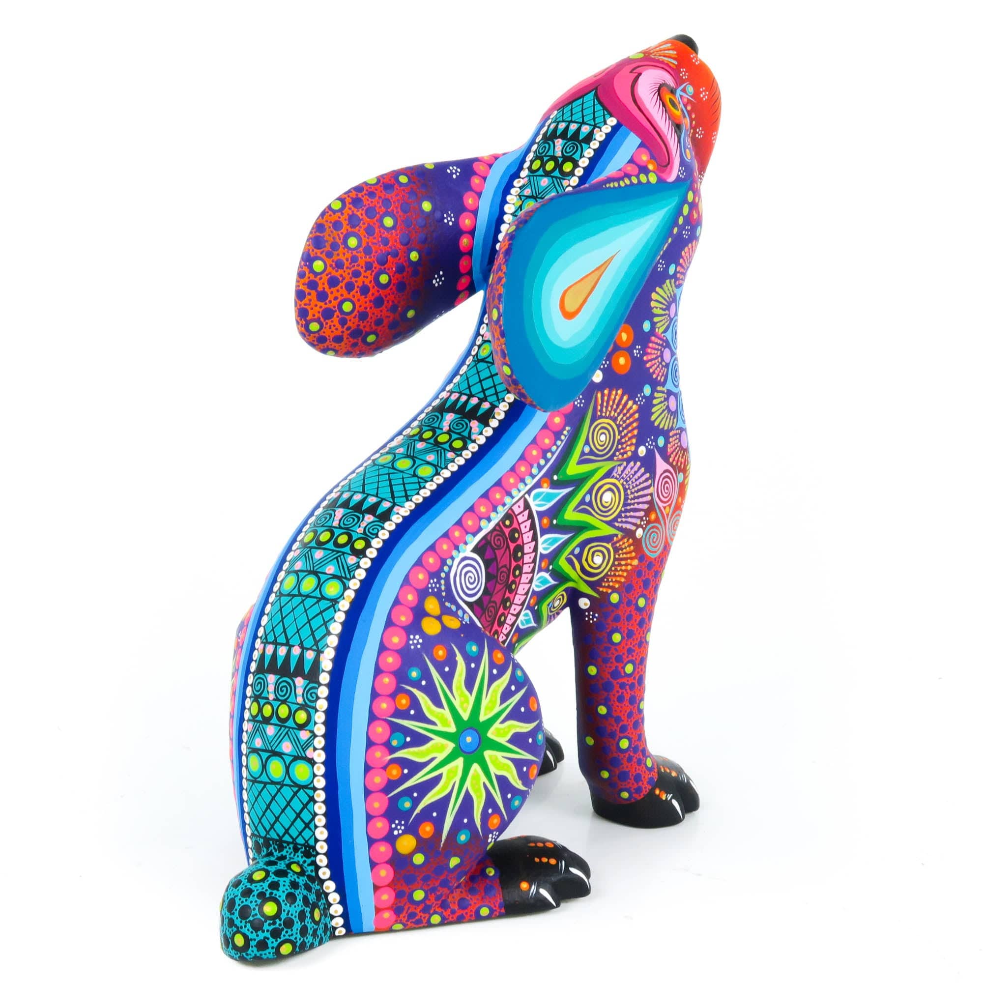 Vigilant Rabbit - Oaxacan Alebrije Wood Carving – VivaMexico.com ...