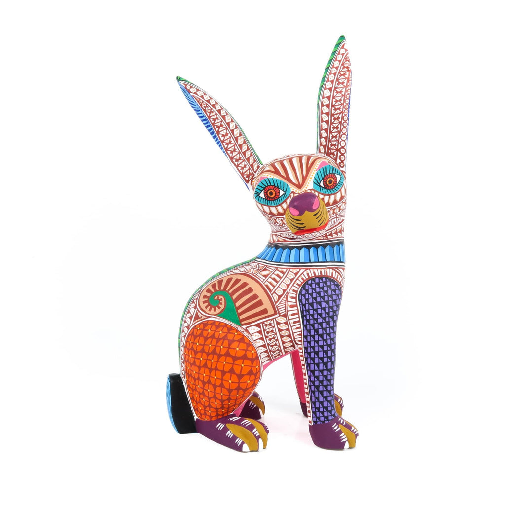 Vigilant Rabbit - Oaxacan Alebrije Wood Carving – VivaMexico.com ...