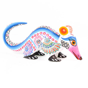 Opossum Oaxacan Alebrije Wood Carvings For Sale - Free US Shipping