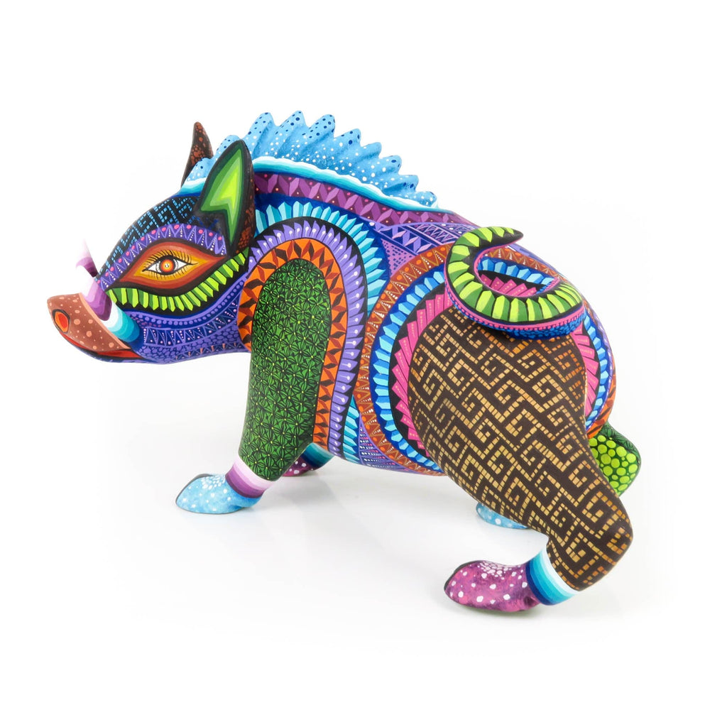Wild Boar - Oaxacan Alebrije Wood Carving – VivaMexico.com