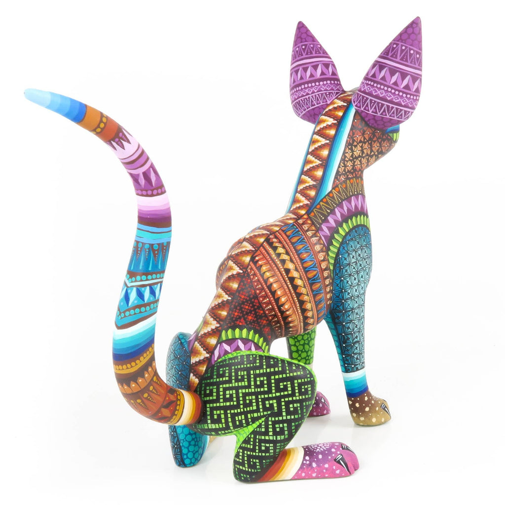 Zapotec Dog - Oaxacan Alebrije Wood Carving – VivaMexico.com