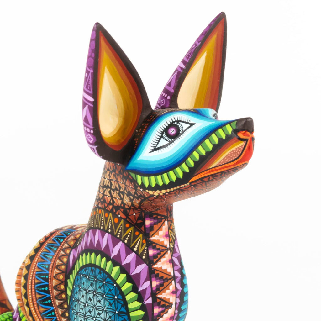 Zapotec Dog - Oaxacan Alebrije Wood Carving – VivaMexico.com