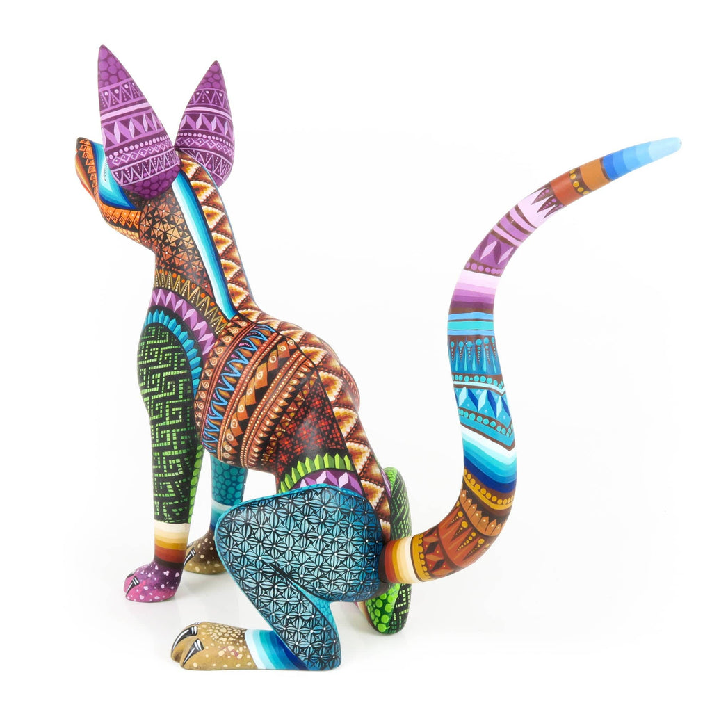 【激レア】oaxaca wood carving Mexico製 Zapotec Dog - Oaxacan Alebrije Wood Carving – VivaMexico.com