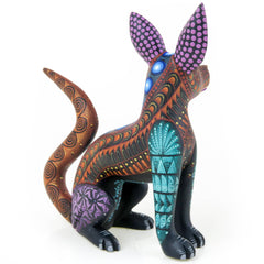 Zapotec Fox - Oaxacan Alebrije Wood Carving – VivaMexico.com