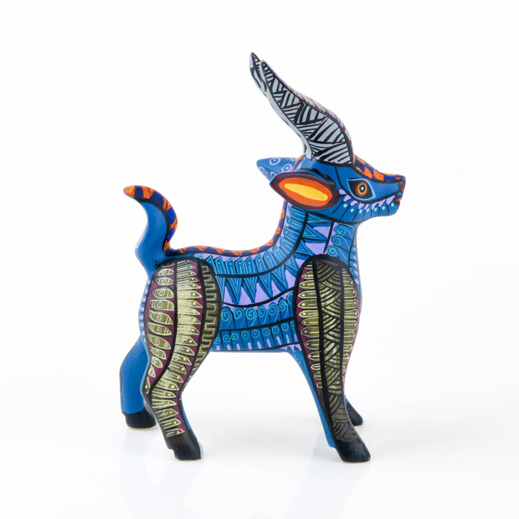 AZ☆管400☆イタリア製☆陶器☆グレートデン ハーレクイン柄 ☆オブジェ Zapotec Goat - Oaxacan Alebrije Wood Carving – VivaMexico.com