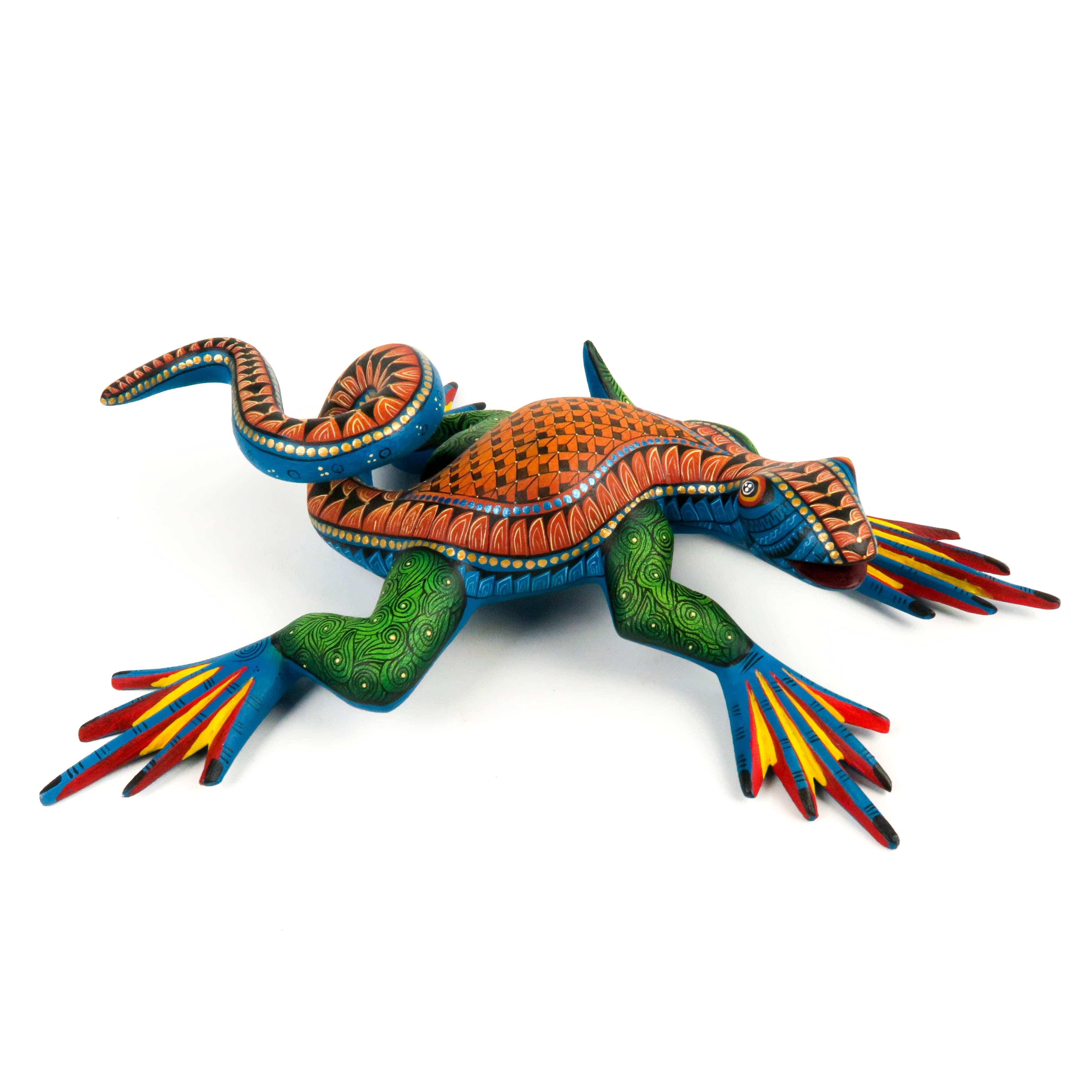 OAXACAN WOOD CARVING オアハカンウッドカービング　ワニ OAXACAN WOOD CARVING オアハカンウッドカービング ワニ 【公式通販】