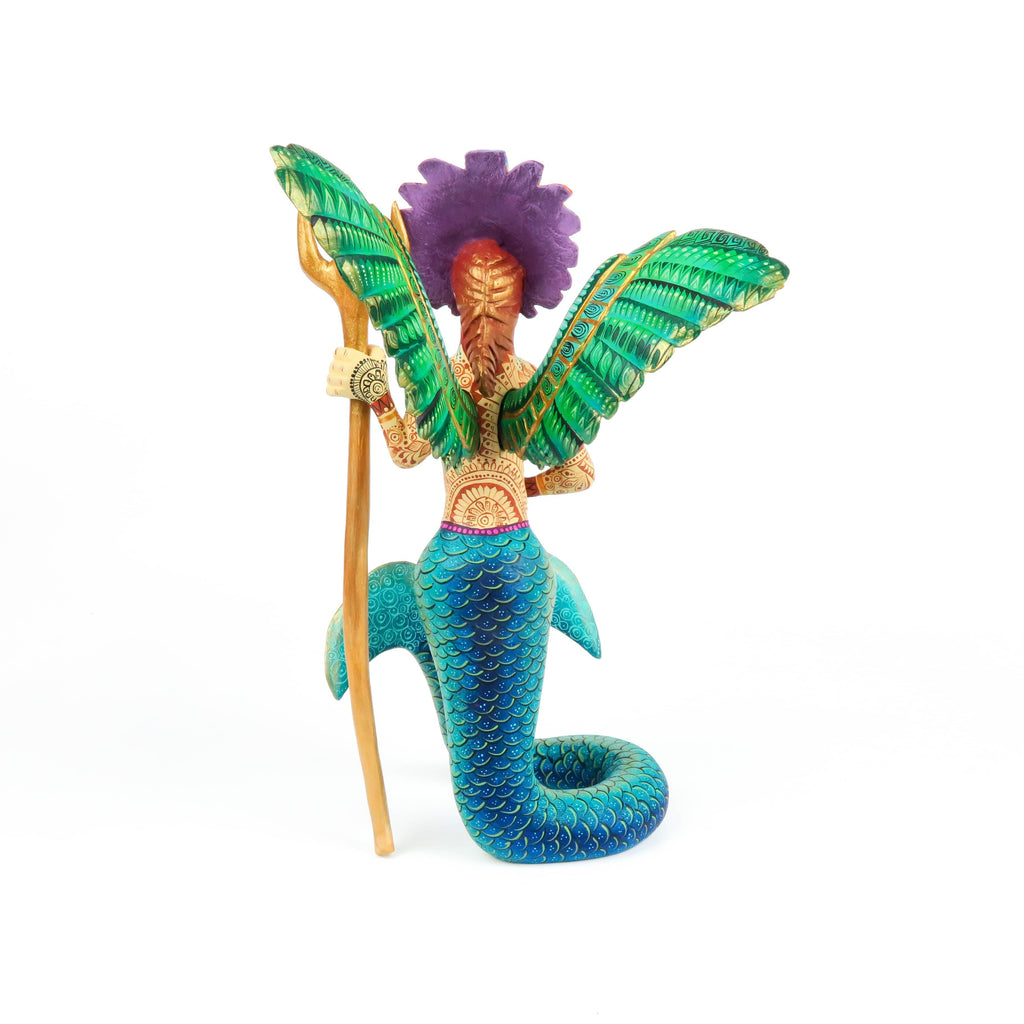 Zapotec Mermaid - Oaxacan Alebrije Wood Carving – VivaMexico.com
