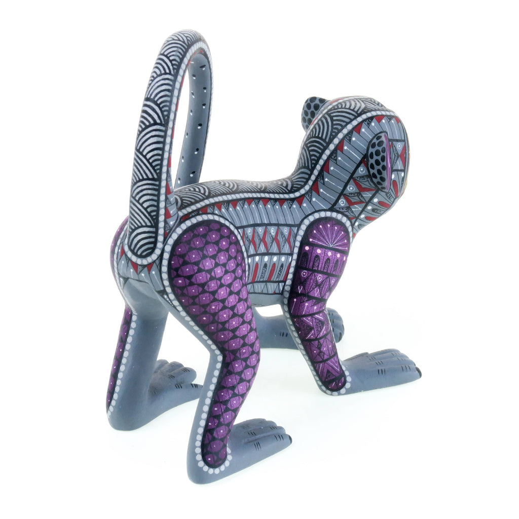 Zapotec Monkey - Oaxacan Alebrije Wood Carving