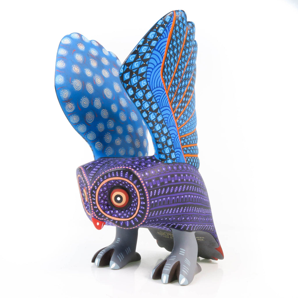Zapotec Owl - Oaxacan Alebrije Wood Carving – VivaMexico.com