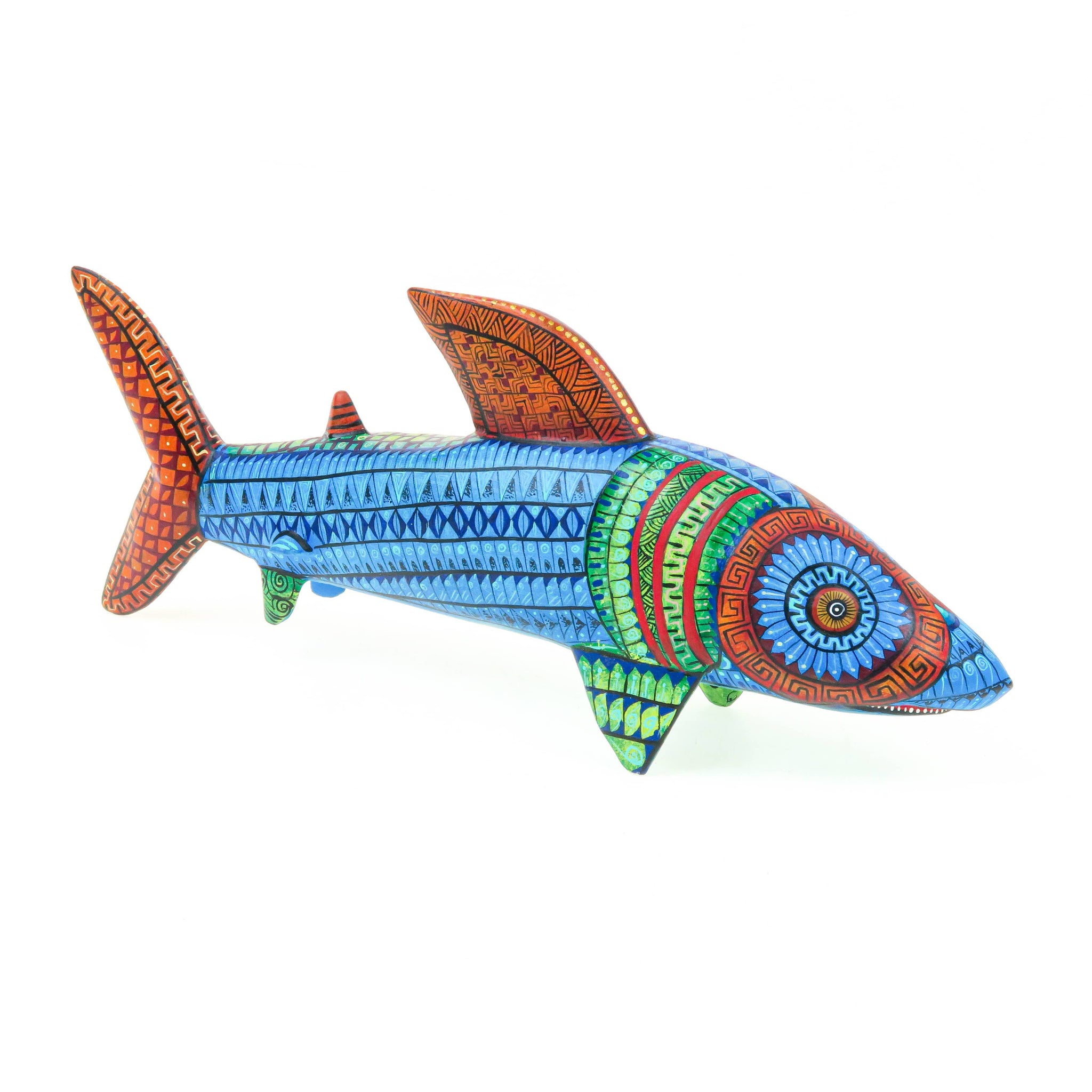 Zapotec Shark - Oaxacan Alebrije Wood Carving – VivaMexico.com ...