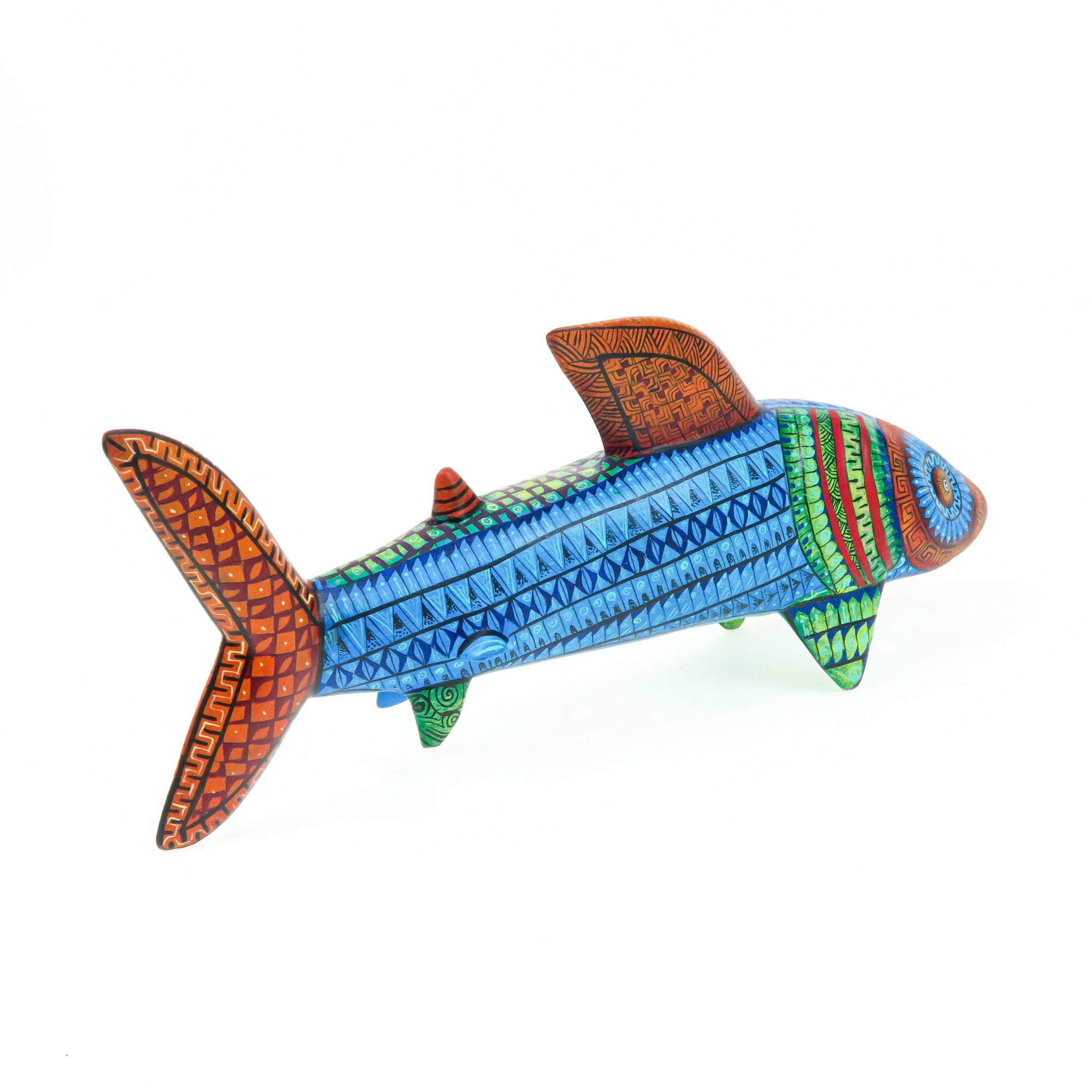 Zapotec Shark - Oaxacan Alebrije Wood Carving – VivaMexico.com ...