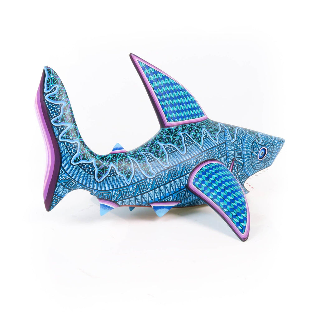 Zapotec Shark - Oaxacan Alebrije Wood Carving – VivaMexico.com