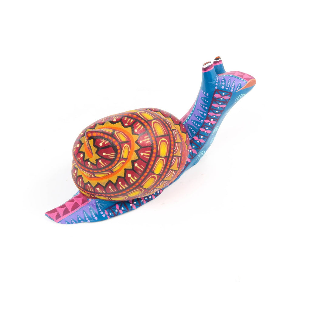 Zapotec Snail - Oaxacan Alebrije Wood Carving – VivaMexico.com