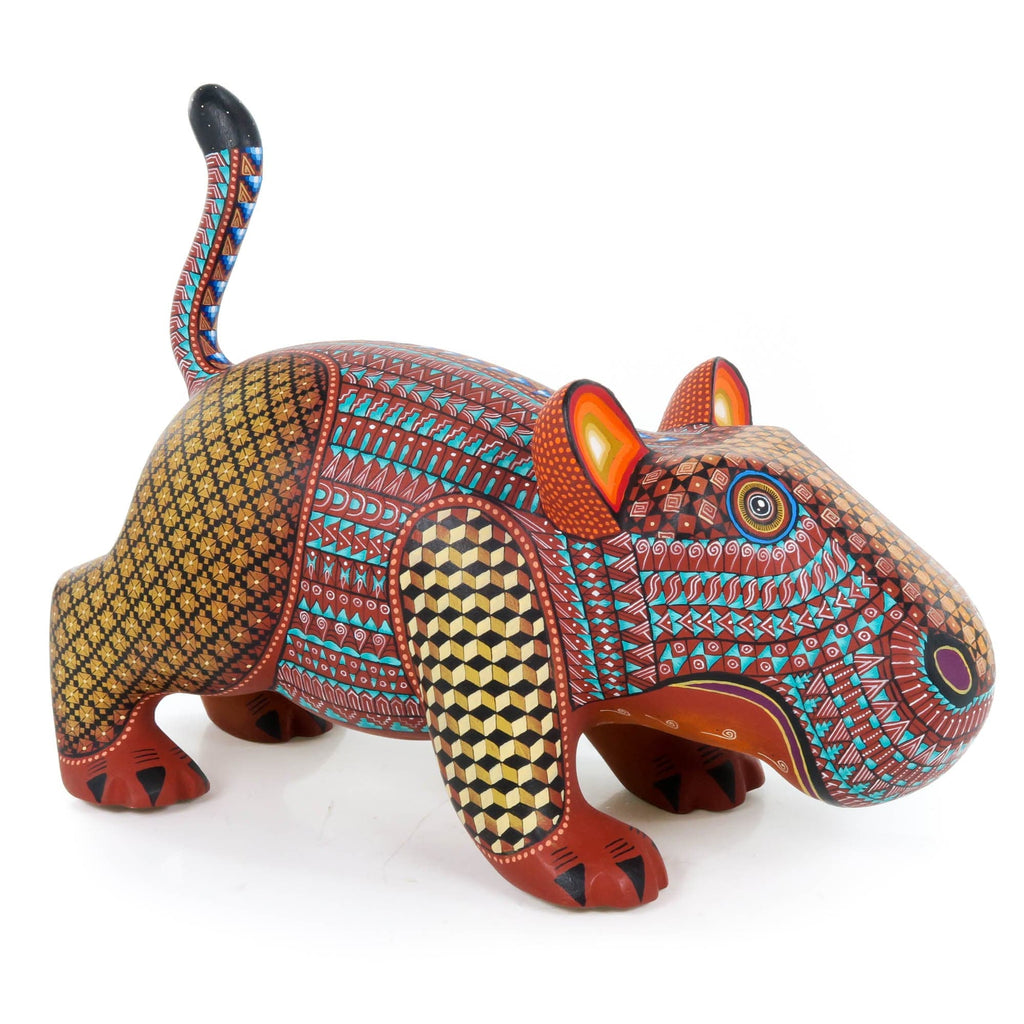 Hippopotamus - Oaxacan Alebrije Wood Carving www.VivaMexico.com