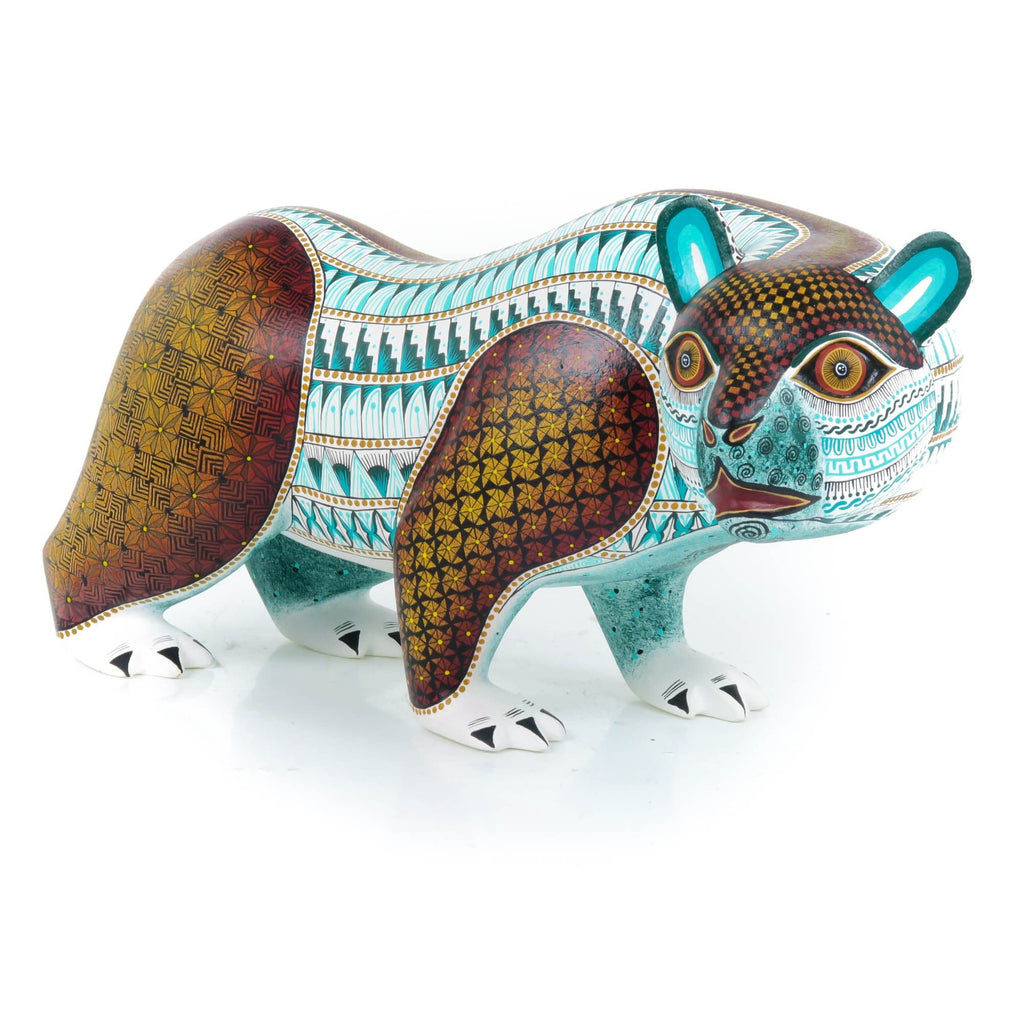 Polar Bear - Oaxacan Alebrije Wood Carving - Nestor Melchor