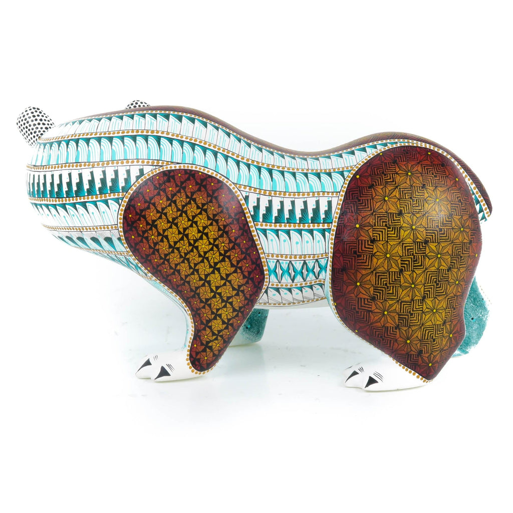 Polar Bear - Oaxacan Alebrije Wood Carving - Nestor Melchor