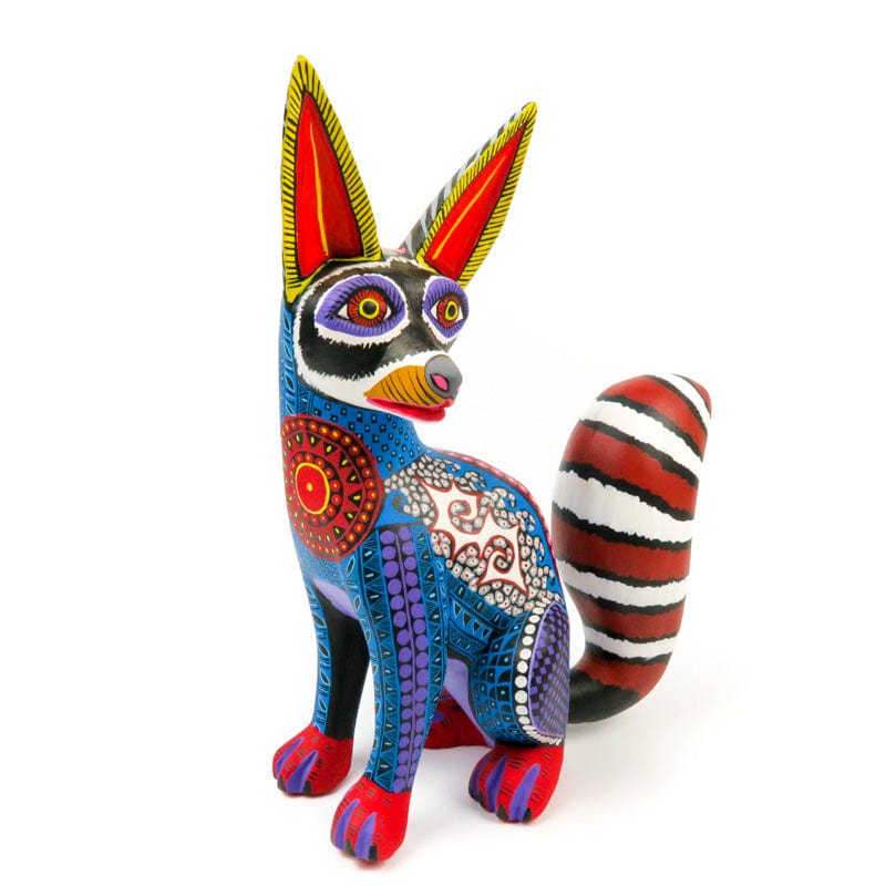 Fox - Oaxacan Alebrije Wood Carving – VivaMexico.com - Mexican Art