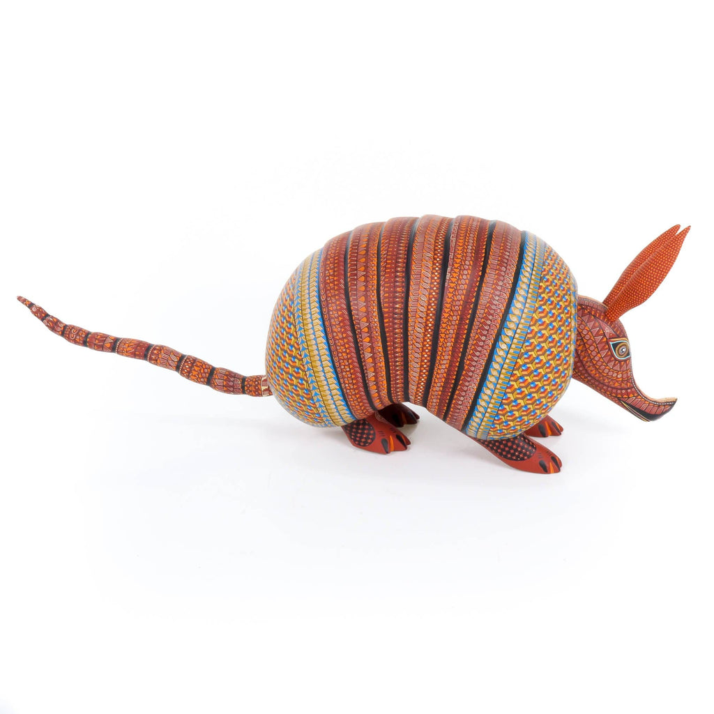 Zapotec Armadillo - Oaxacan Alebrije Wood Carving – VivaMexico.com