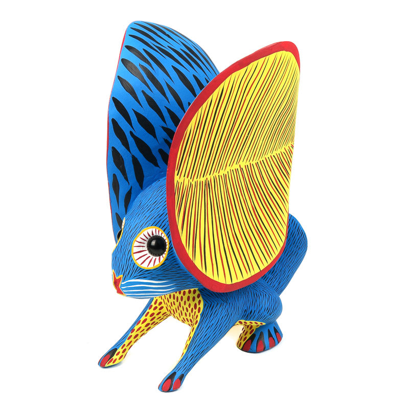 メキシコ オアハカ ウッドカービング うさぎ Arsenio Morales 1 Big Eared Rabbit - Oaxacan Alebrije Wood Carving - Arsenio Morales