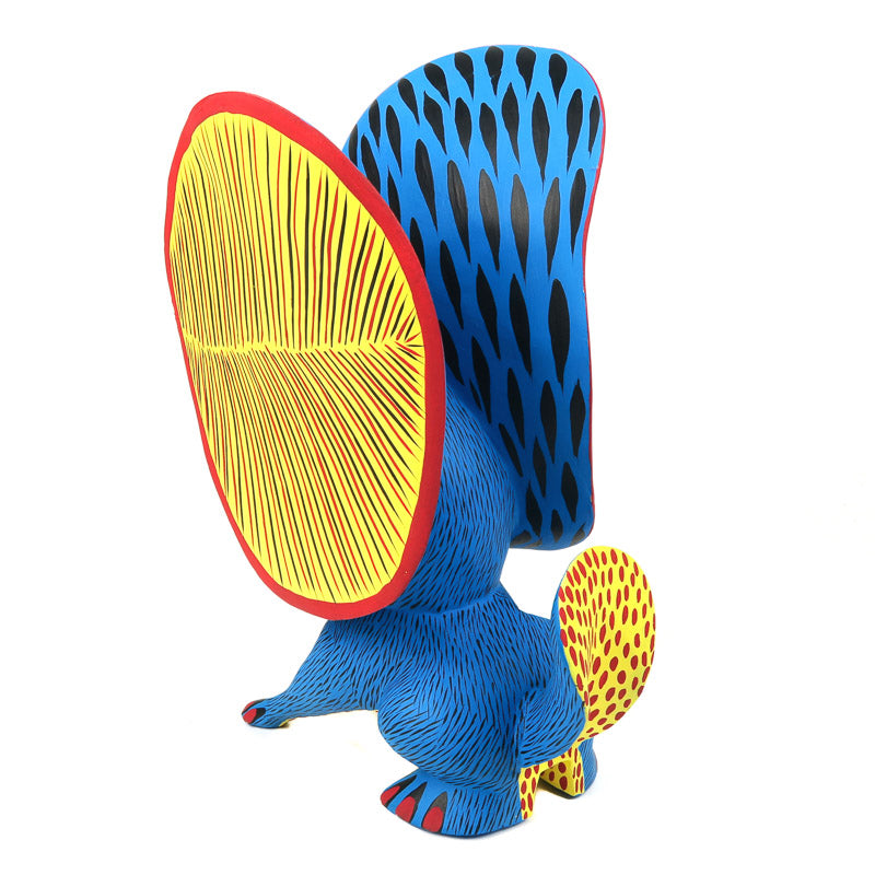Big Eared Rabbit - Oaxacan Alebrije Wood Carving - Arsenio Morales