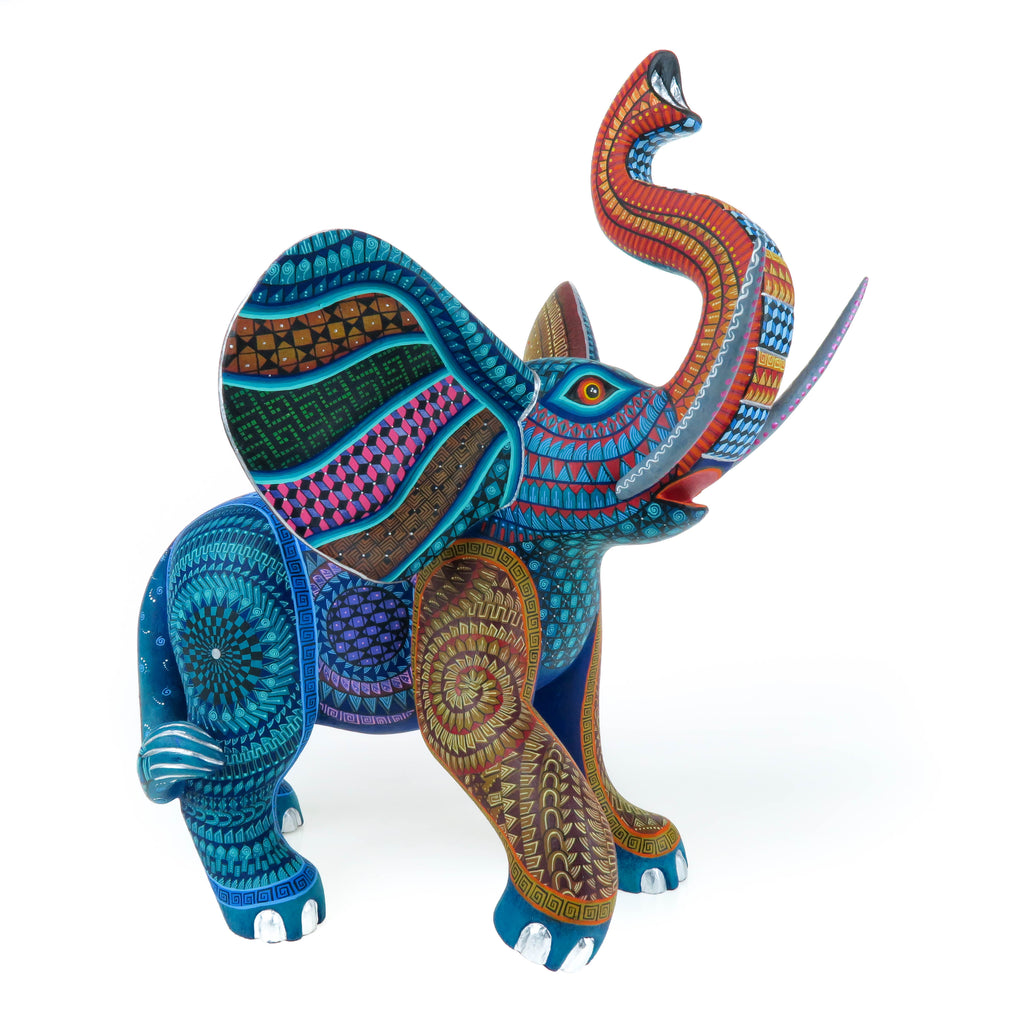 Masterpiece Elephant - Oaxacan Alebrije Wood Carving