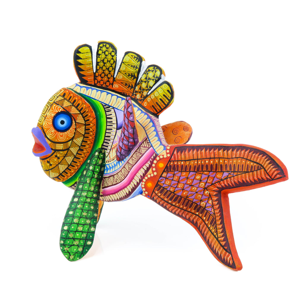 Gorgeous Fish - Oaxacan Alebrije Wood Carving